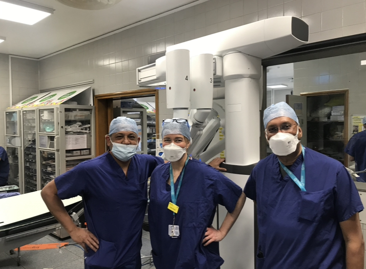 Woman’s sight saved by new form of robotic assisted orbital surgery