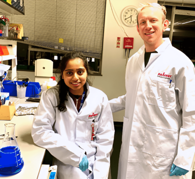 Dr Priyanka Hirani and Dr Oliver Pearce