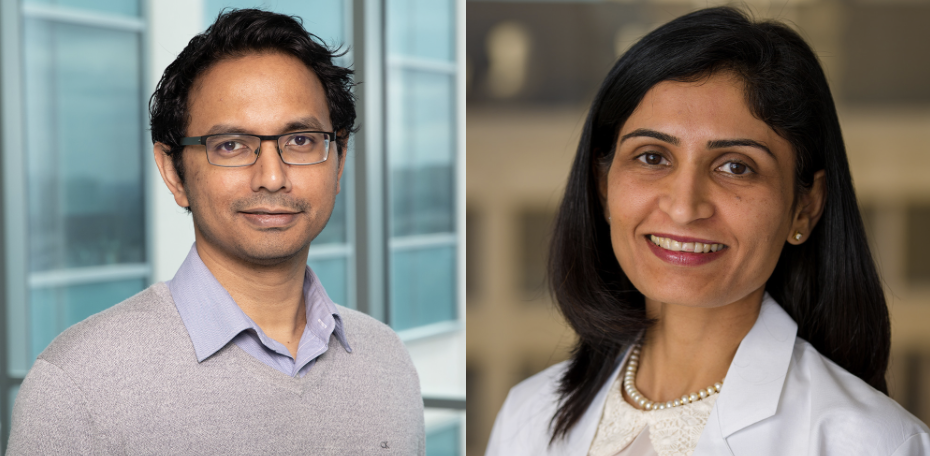 Satwik Rajaram, Ph.D., (left) is Assistant Professor in the Lyda Hill Department of Bioinformatics and a member of the Harold C. Simmons Comprehensive Cancer Center at UT Southwestern. Payal Kapur, M.D., is Professor of Pathology and Urology at UT Southwestern and a co-leader of the Kidney Cancer Program (KCP) at the Simmons Cancer Center.