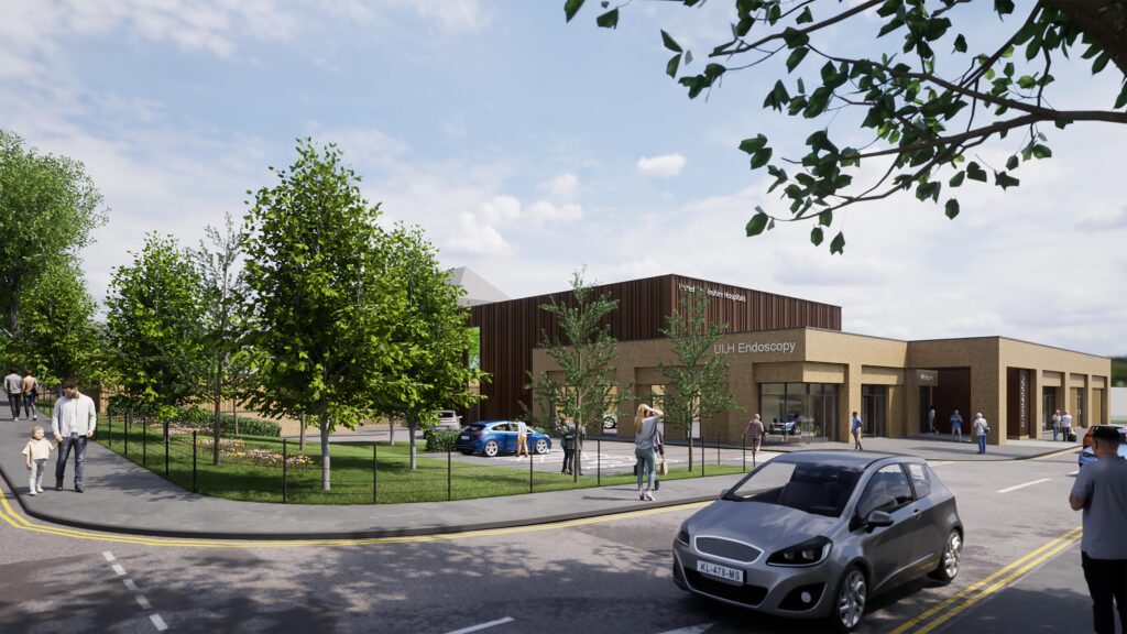 Construction work is underway to create a new £26.5 million Endoscopy Unit to meet the increasing needs of people in Lincolnshire.