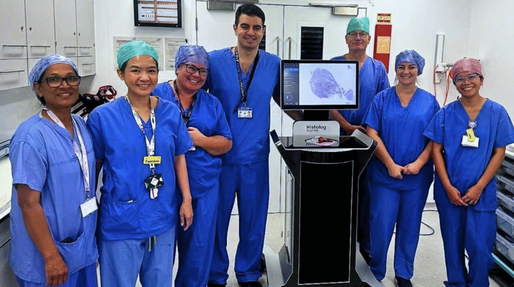 oyal Surrey has become the first NHS trust in the UK to acquire a revolutionary new device designed to enhance prostate cancer surgery outcomes and reduce the chances of having radiotherapy.