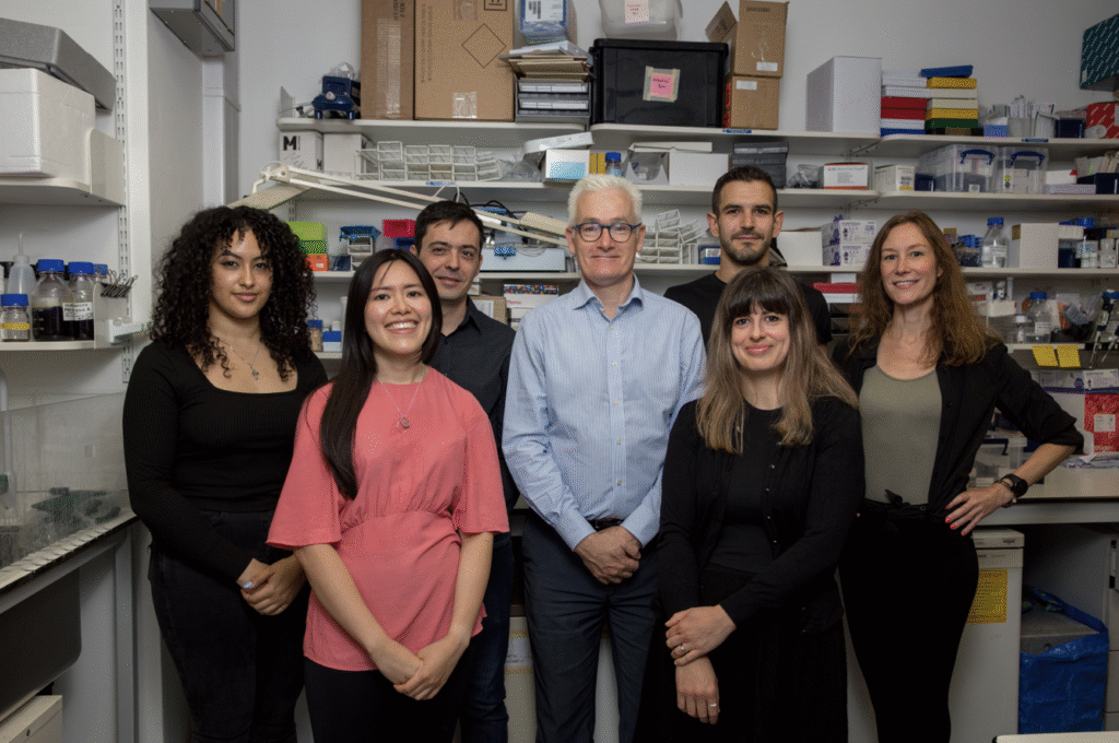 The Tareted Therapy Group, including Victoria Roulstone (second from the right) and Kevin Harrington (centre).