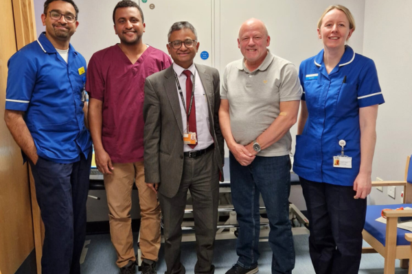 A man with bladder cancer who had a cutting-edge immunotherapy drug injected straight into his tumour is praising a groundbreaking trial which could help future patients avoid bladder removal surgery.