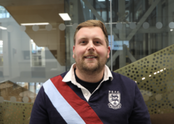 Declan, 28, a glioma patient at The Royal Marsden