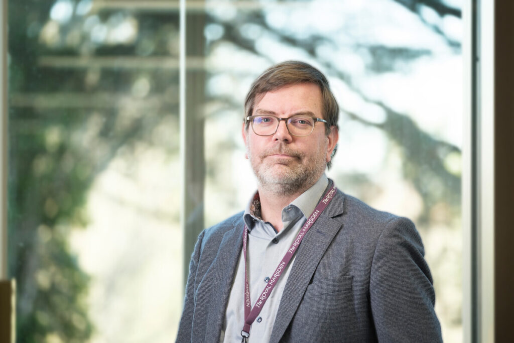 Professor Martin Kaiser, Consultant Haematologist at The Royal Marsden NHS Foundation Trust and Professor in Molecular Haematology at The Institute of Cancer Research, London