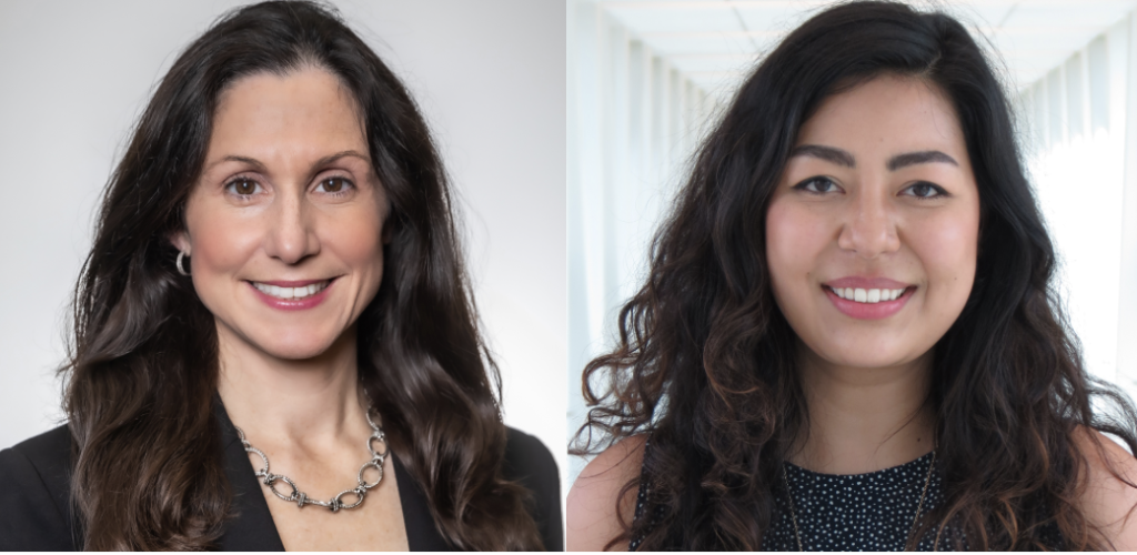 Kathryn O’Donnell, Ph.D., (left) is Associate Professor of Molecular Biology and a member of the Harold C. Simmons Comprehensive Cancer Center at UT Southwestern. Nicole Novaresi, Ph.D., is a postdoctoral researcher in the O’Donnell Lab.