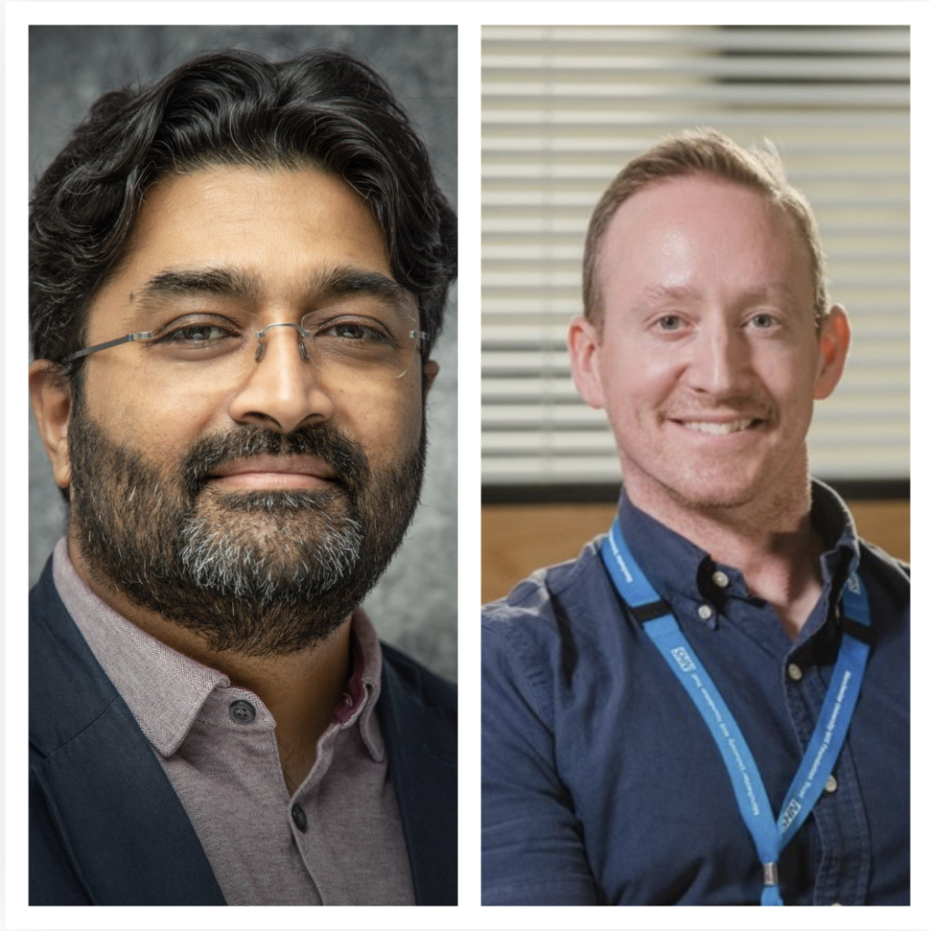 Dr Riyaz Shah and Dr Matthew Evison