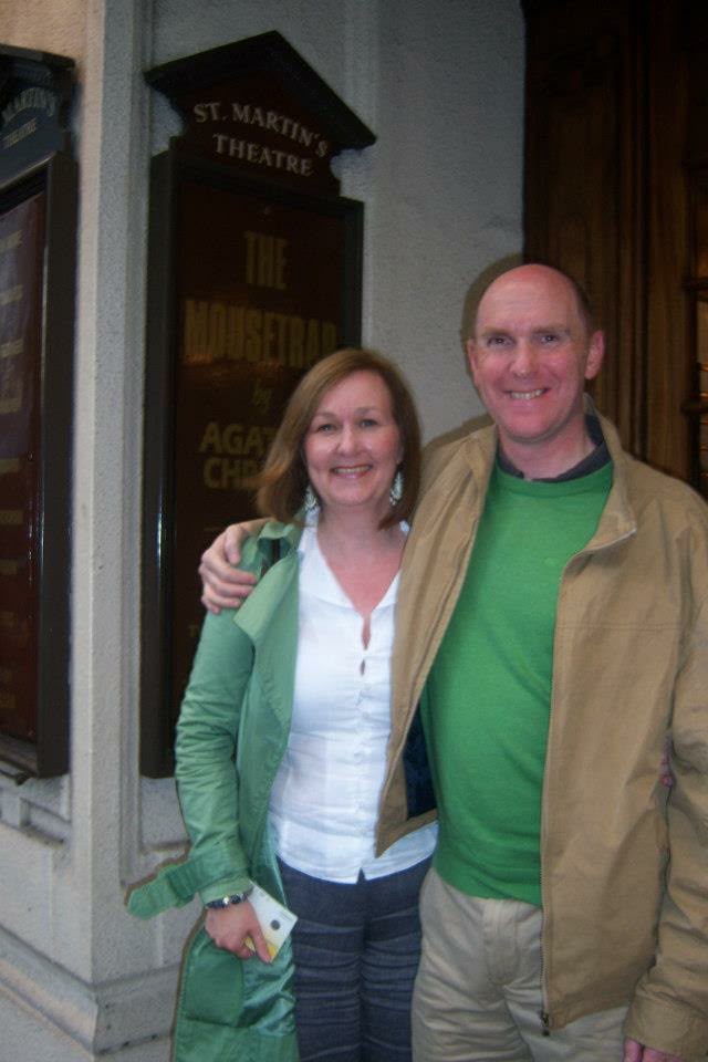 Shelagh and her husband Terry who died from angiosarcoma in 2013