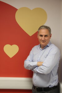 David Austin in the Academic Cardiovascular Unit (ACU) at The James Cook University Hospital